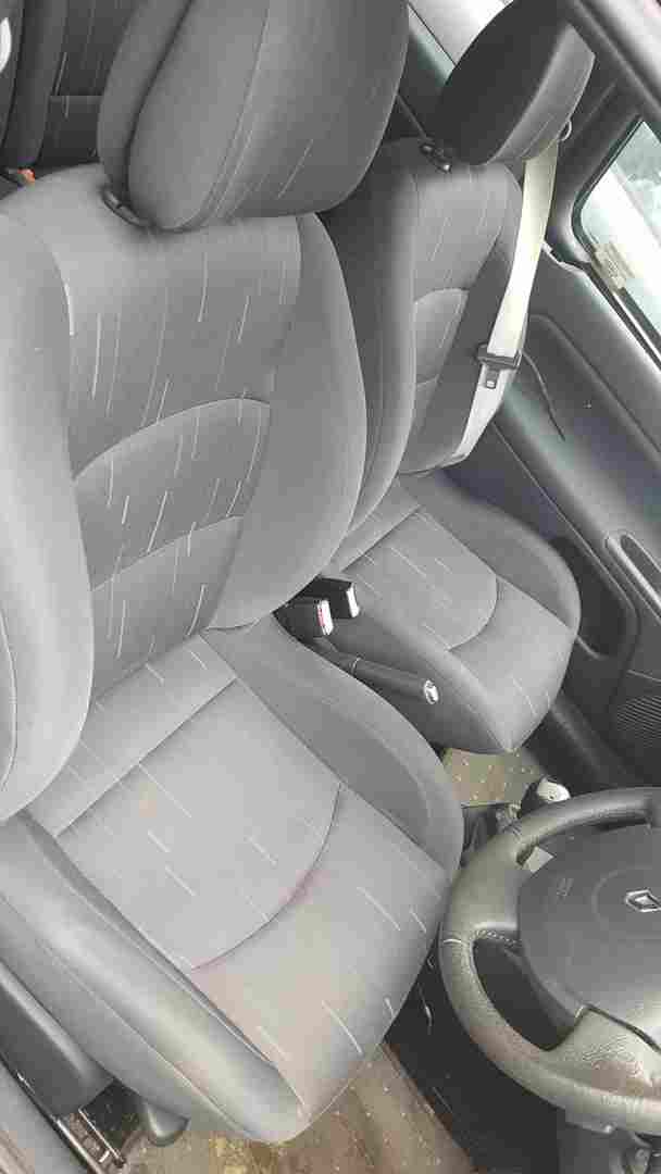 Thumb 7 Renault Clio MK2 2001-2006 Seats Seat SET Driver Passenger Rear Bench Fabric 3Dr