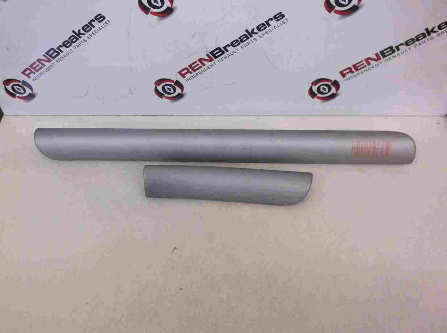 Renault Clio MK2 2001-2006 Dashboard Silver Insert Trims 8200077057
