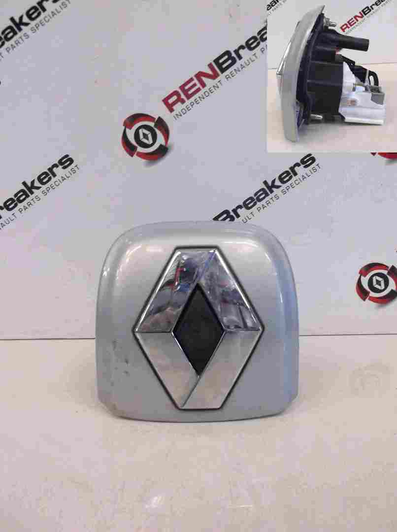Renault Clio MK2 2001-2006 Tailgate Boot Silver 632 Diamond Button And Mechanism