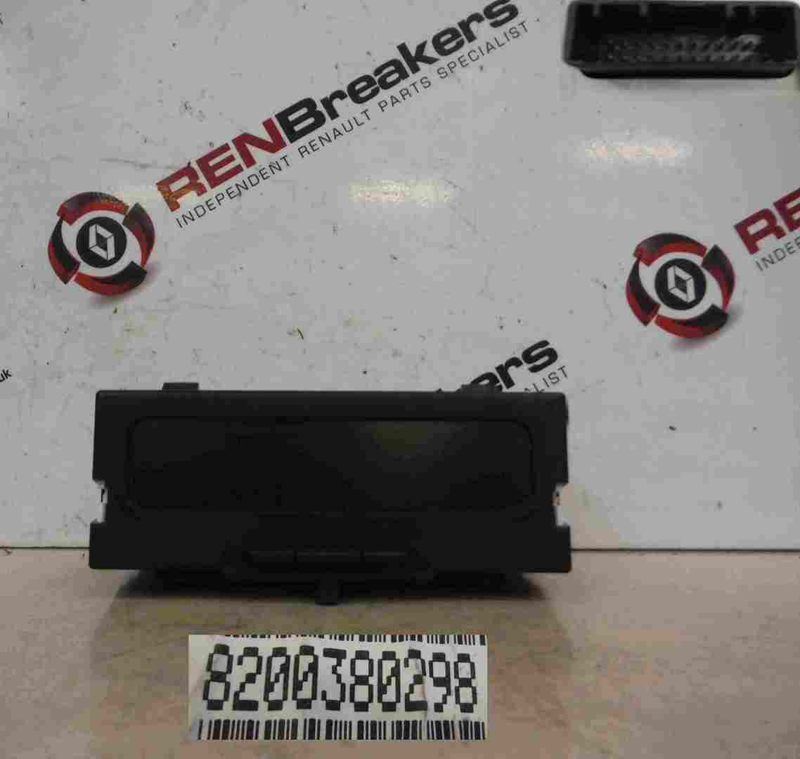 Renault Clio MK2 2001-2006 Temperature Radio Clocks Display 8200380298