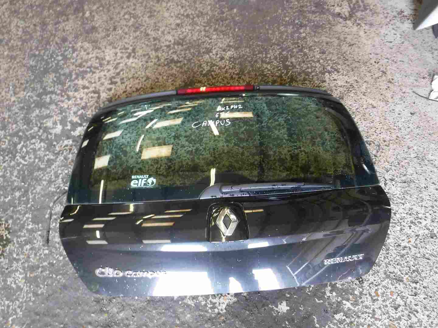 Renault Clio MK2 Campus 2001-2008 Rear Tailgate Boot Black 676