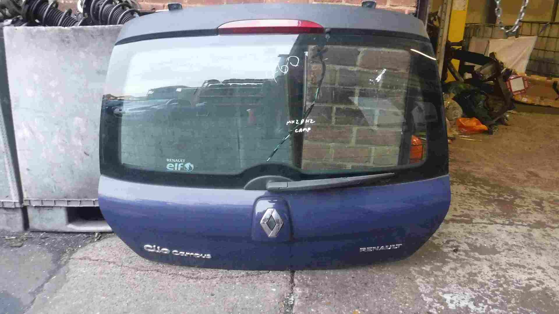 Renault Clio MK2 Campus 2001-2010 Rear Boot Tailgate Blue OV460