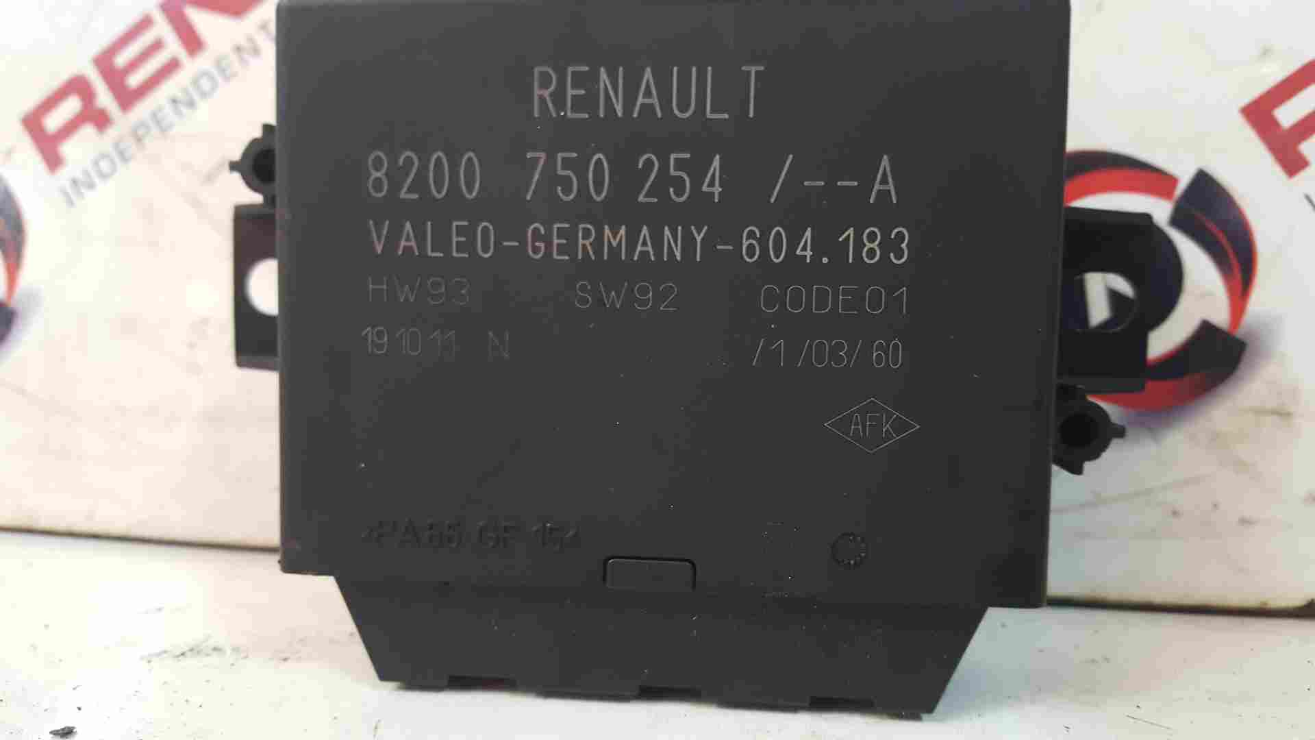 Thumb 2 Renault Clio MK3 2003-2012 Rear Parking AID Sensors  Module 8200750254