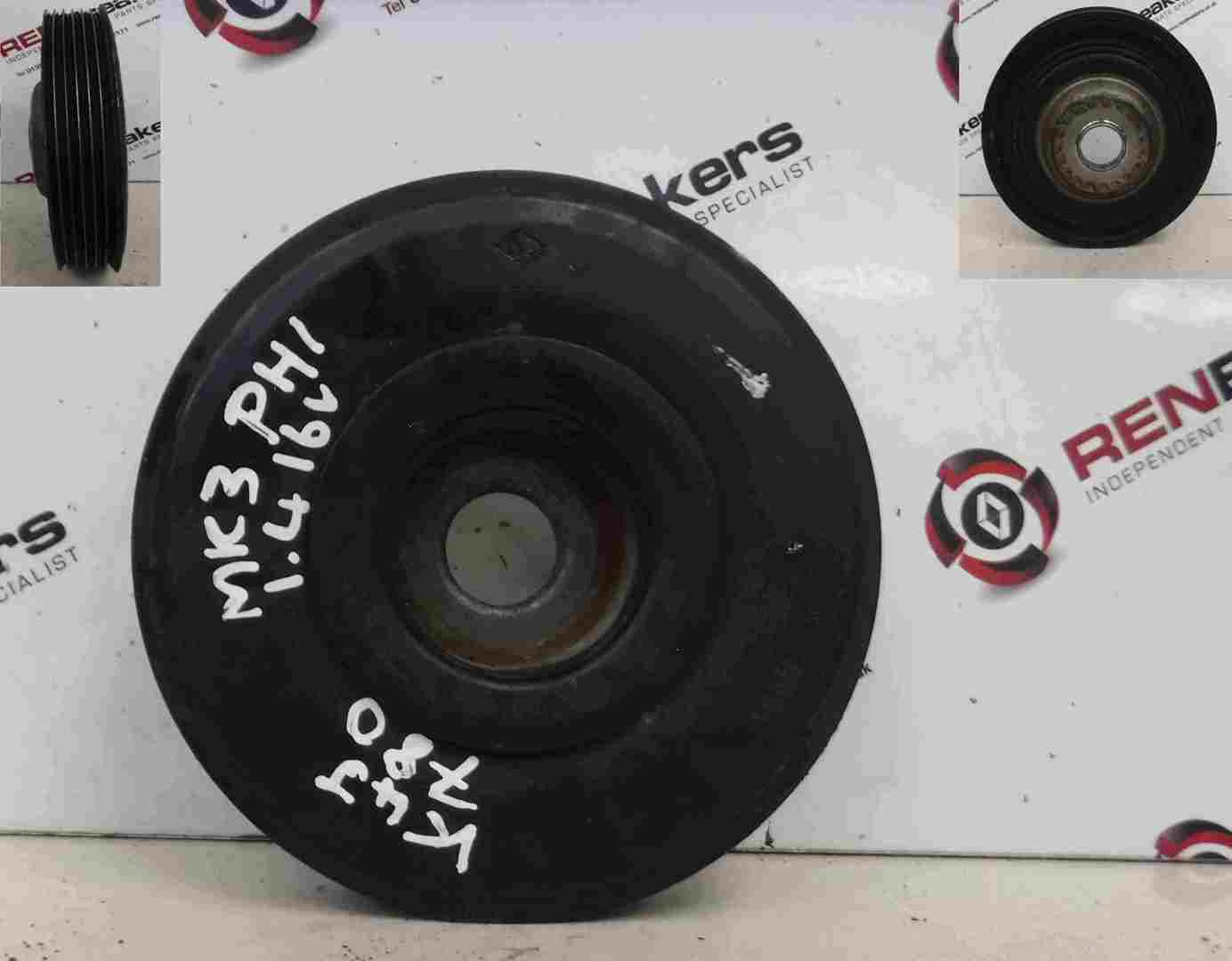 Renault Clio MK3 2005-2009 1.4 16v Crank Shaft Aux Alternator Pulley
