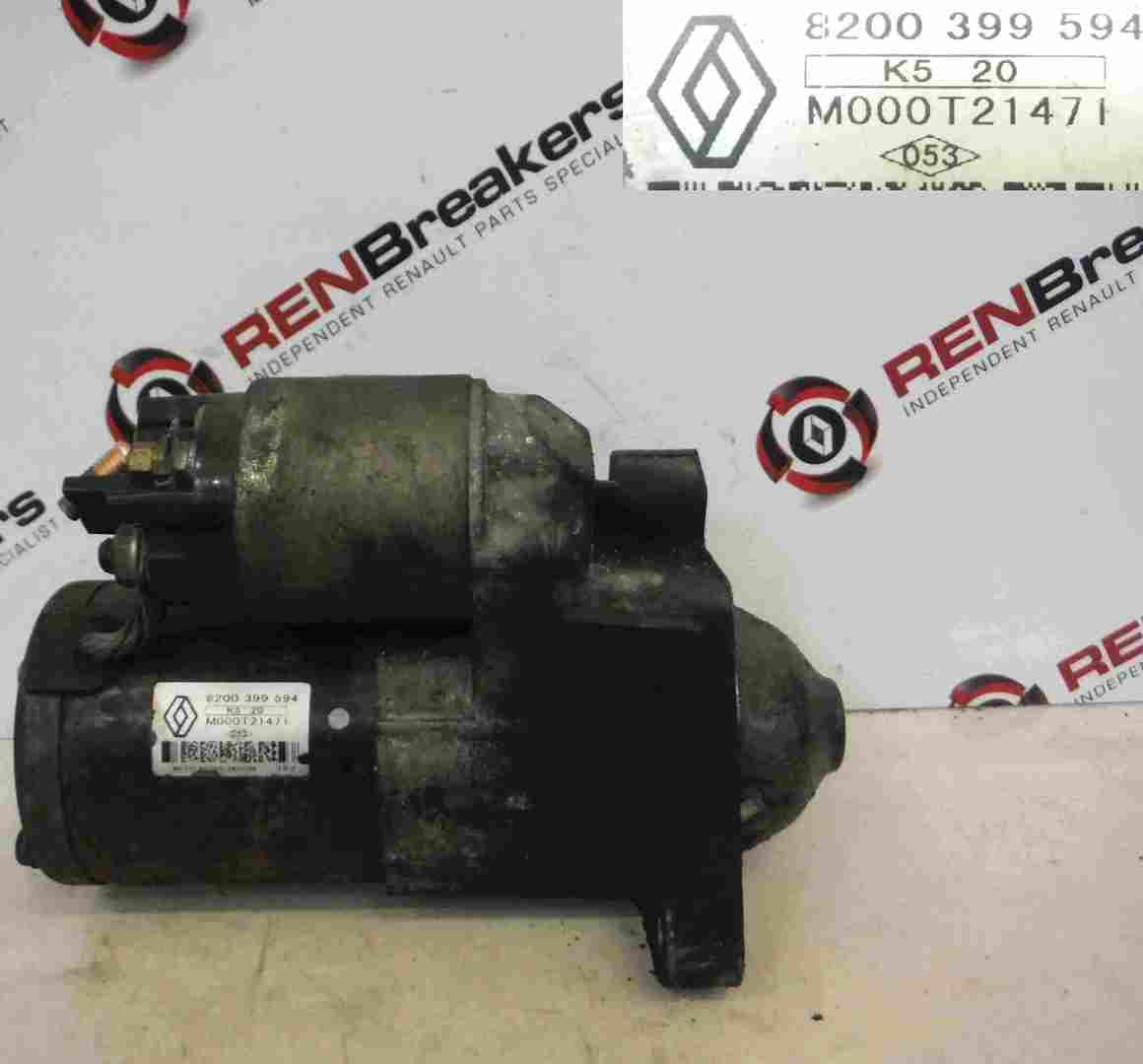 Renault Clio MK3 2005-2009 1.5 dCi Starter Motor K9K 764 8200399594