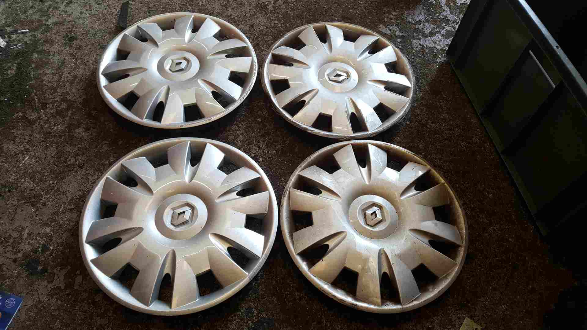 Thumb 6 Renault Clio MK3 2005-2009 Aria 15Inch Steel Wheel Trims Cover 8200756827