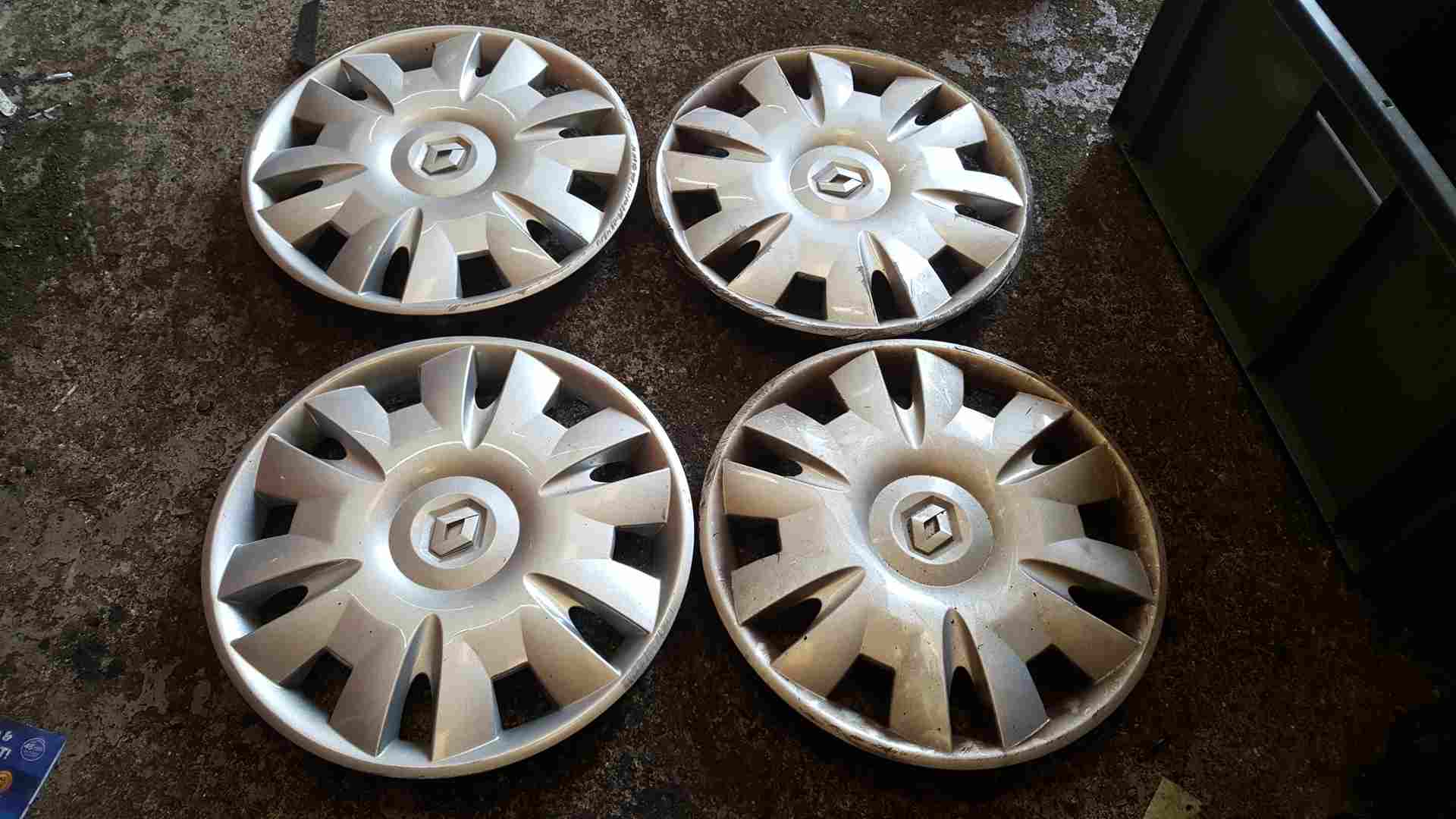 Thumb 5 Renault Clio MK3 2005-2009 Aria 15Inch Steel Wheel Trims Cover 8200756827