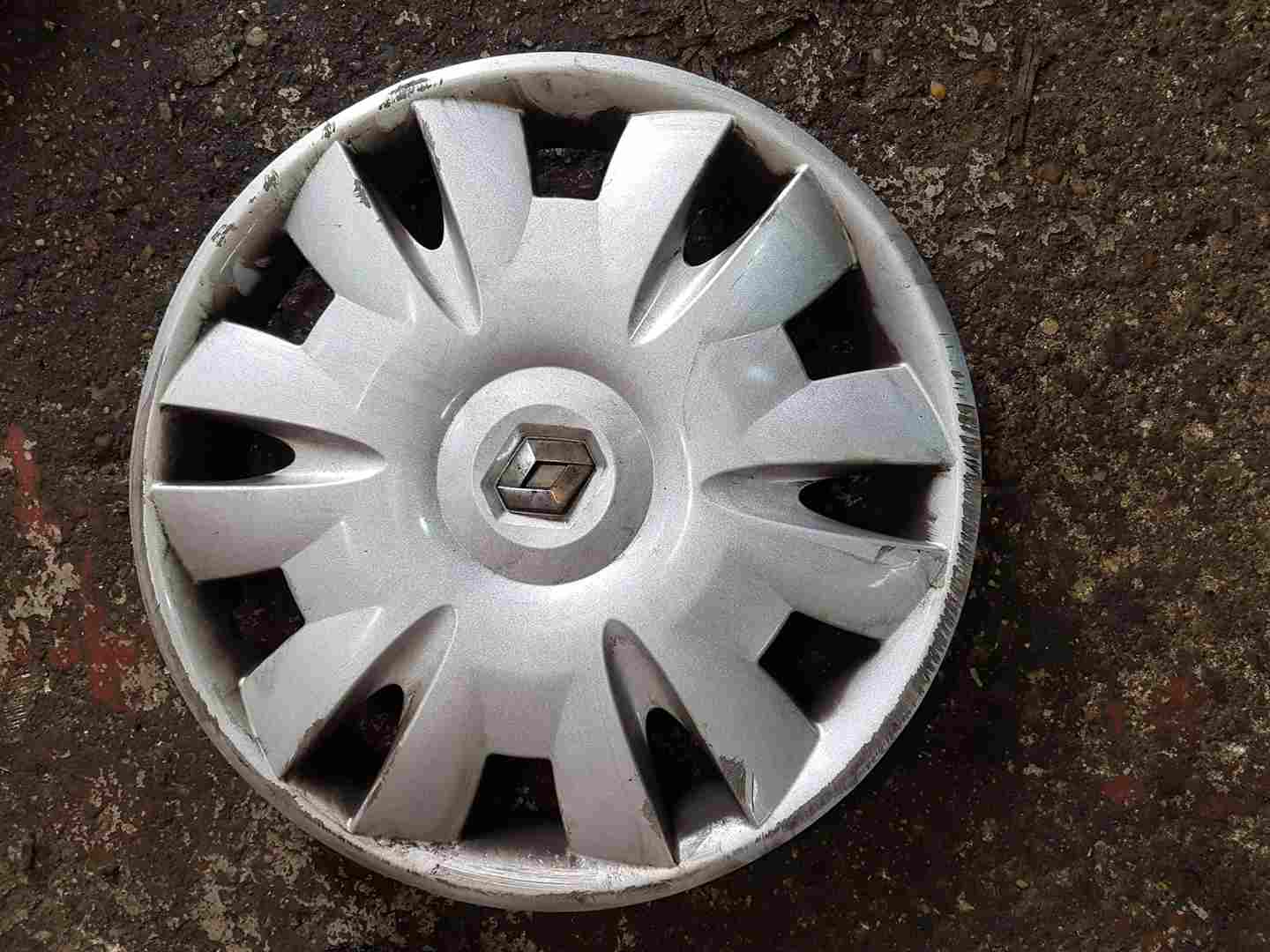 Renault Clio MK3 2005-2009 Aria Steel Wheel Trim Cover 8200756827 15Inch 3/5