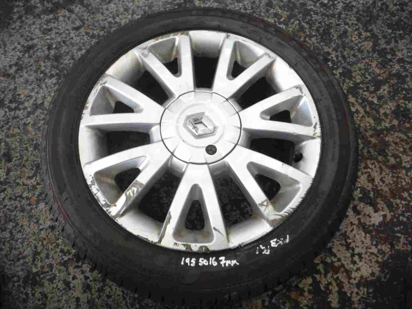 Renault Clio MK3 2005-2009 Canasta Alloy Wheel  Tyre 195 50 16 7mm 2/5
