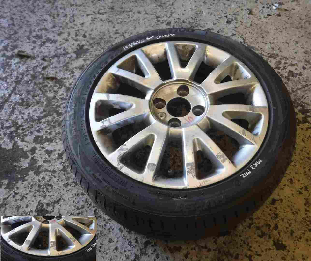 Renault Clio MK3 2005-2009 Canasta Alloy Wheel x1 2/5 8200666351