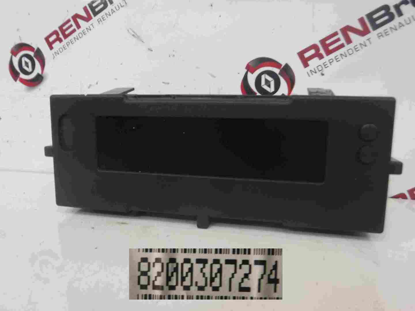 Renault Clio MK3 2005-2009 Display Centre Clock 8200307274
