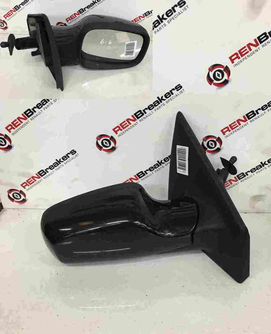 Renault Clio MK3 2005-2009 Drivers OS Wing Black 676 Manual