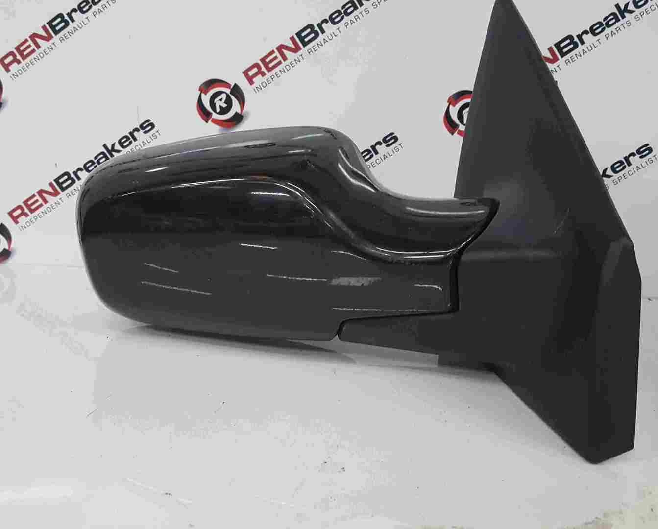 Renault Clio MK3 2005-2009 Drivers OS Wing Mirror Black 676 12