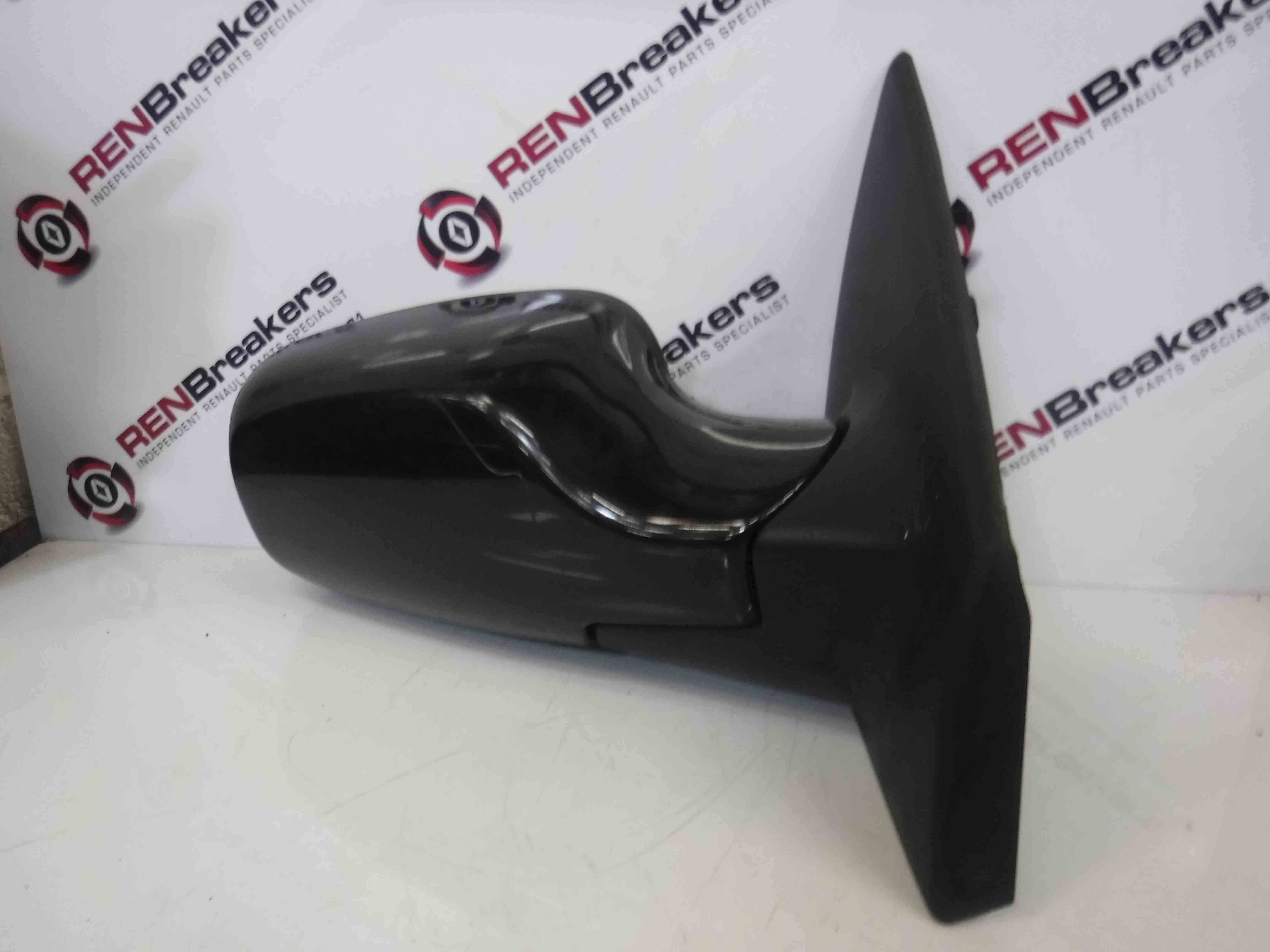 Renault Clio MK3 2005-2009 Drivers OS Wing Mirror Black 676