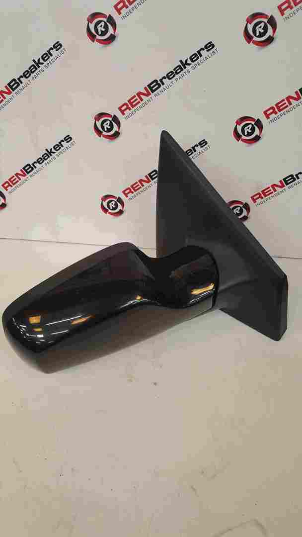 Renault Clio MK3 2005-2009 Drivers OS Wing Mirror Black TEGNA