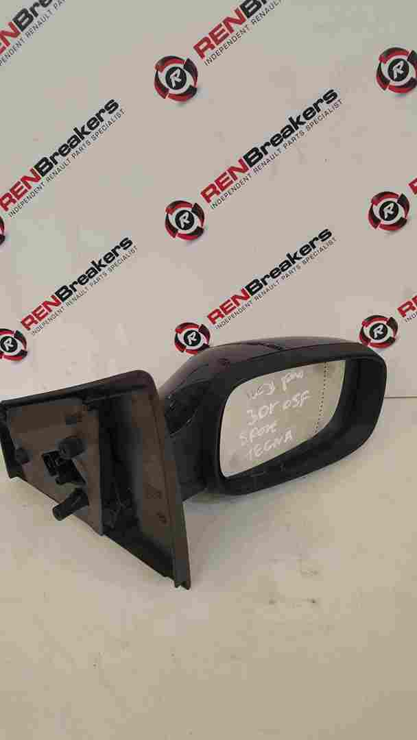 Thumb 4 Renault Clio MK3 2005-2009 Drivers OS Wing Mirror Black TEGNA