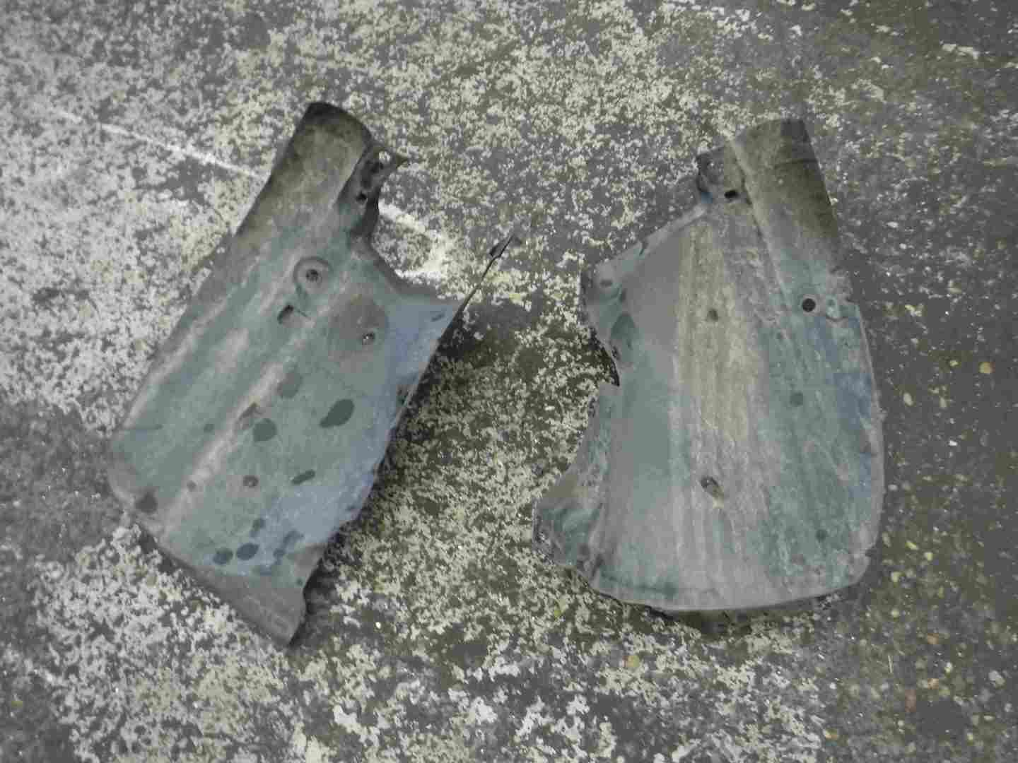 Renault Clio MK3 2005-2012 Drivers OSF Front Arch Liner Both Parts 185