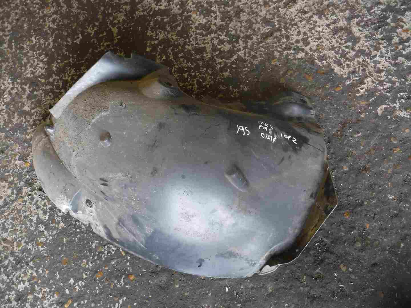 Renault Clio MK3 2005-2009 Drivers OSF Front Arch Liner Guards 195 Front Part