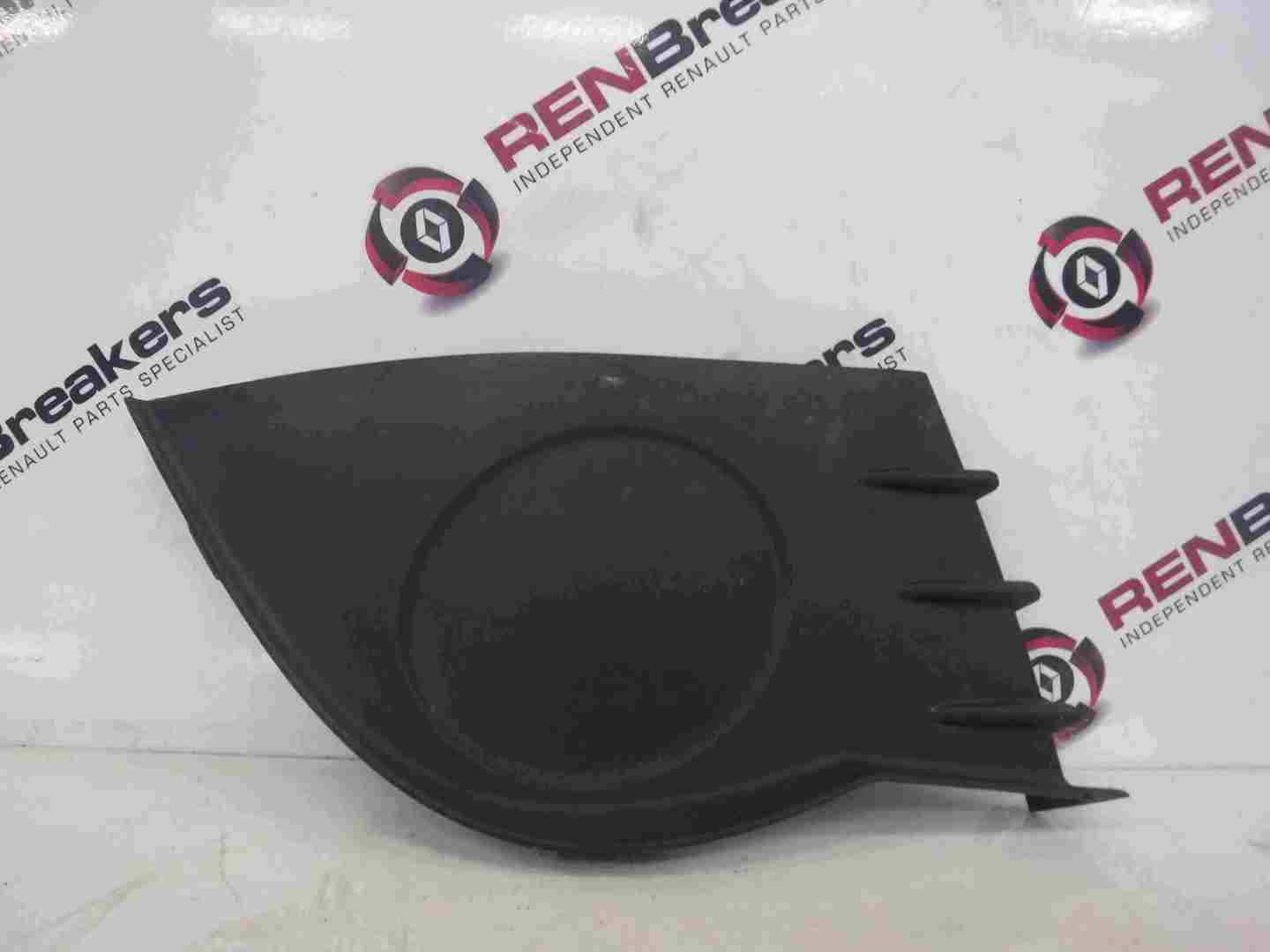 Renault Clio MK3 2005-2009 Drivers OSF Front Bumper Fog Light Cover Trim Insert