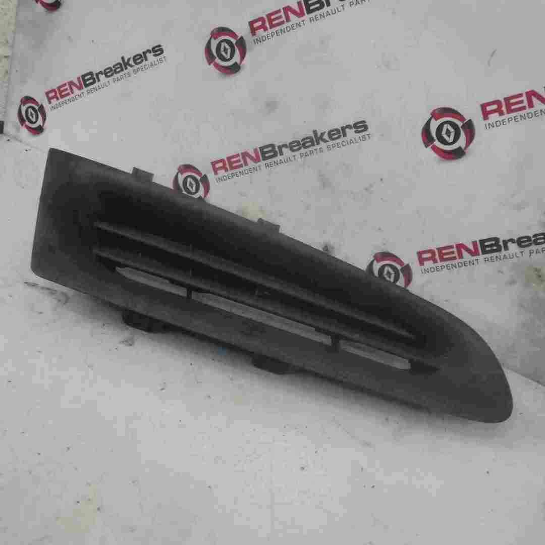 Renault Clio MK3 2005-2009 Drivers OSF Front Bumper Grill Insert 1859430S16