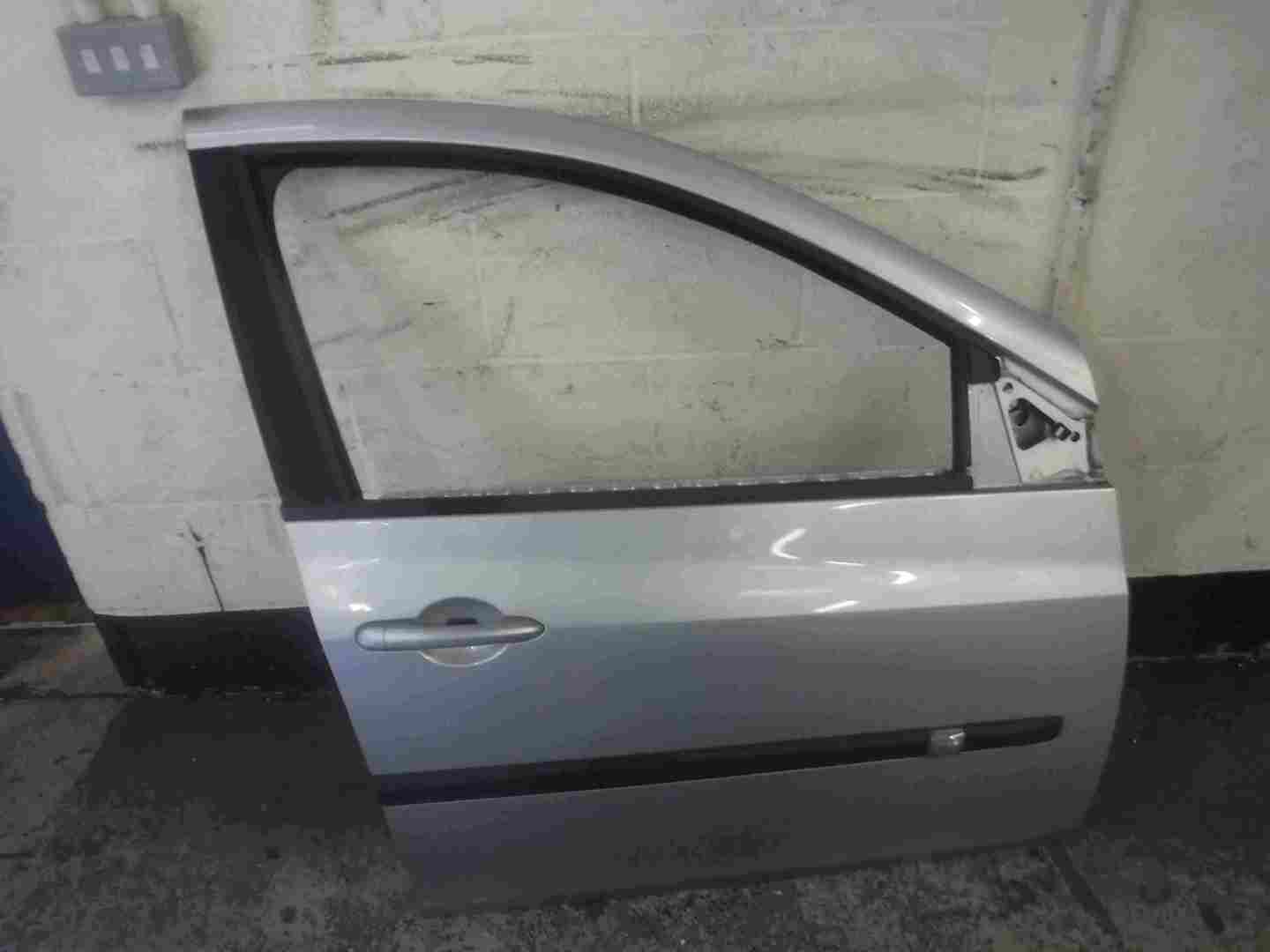 Renault Clio MK3 2005-2012 Drivers OSF Front Door Silver TED69 5dr