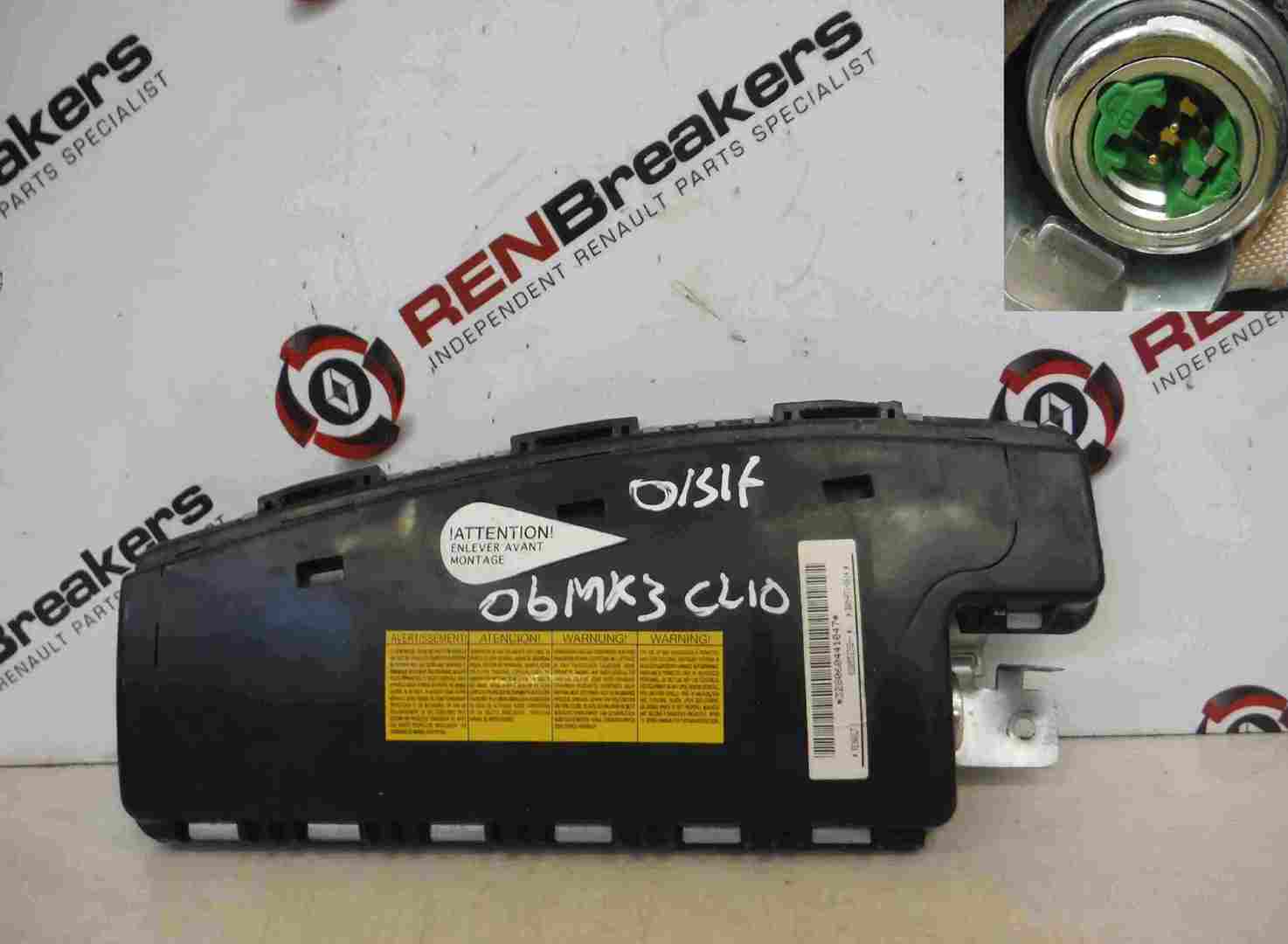 Renault Clio MK3 2005-2009 Drivers OSF Seat Chair Airbag