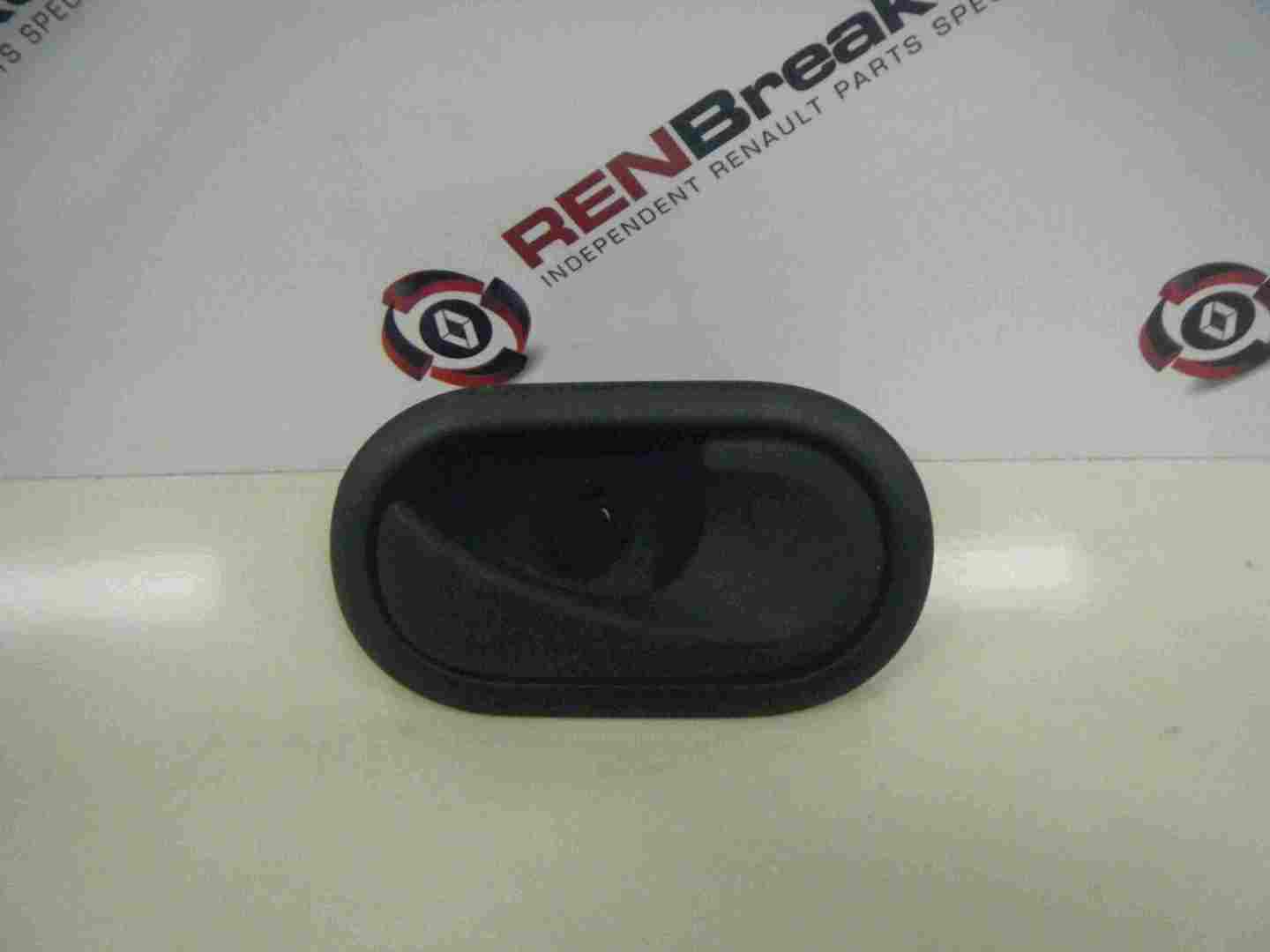Renault Clio MK3 2005-2009 Drivers OSR Rear Door Handle Plain Black