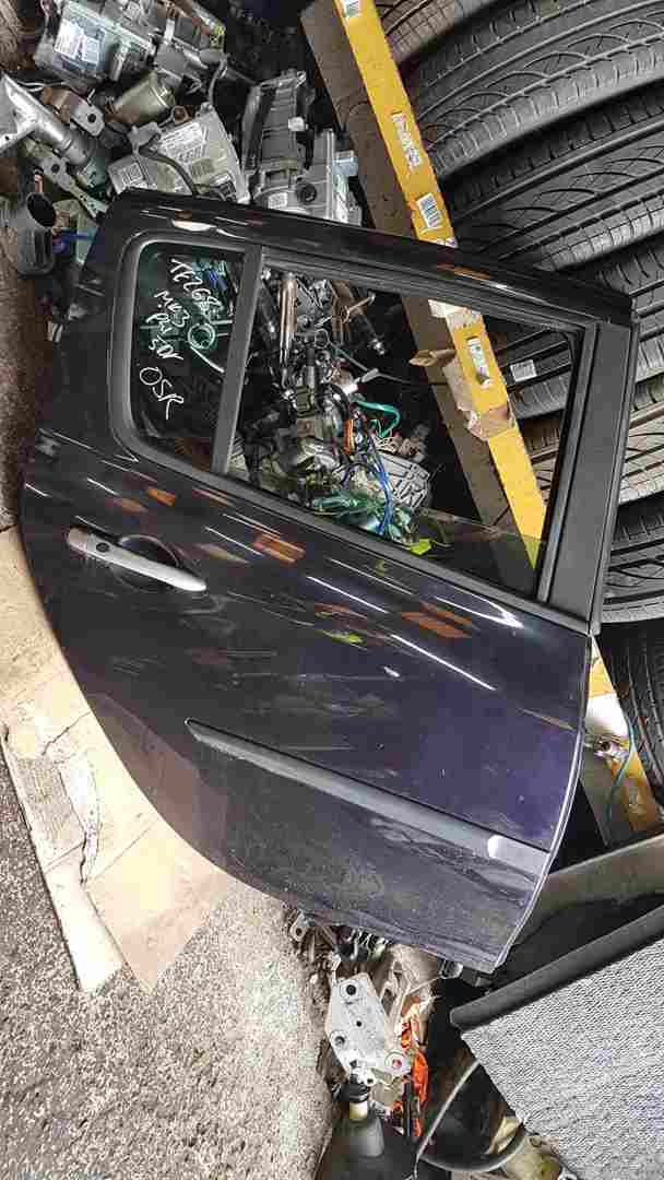 Thumb 5 Renault Clio MK3 2005-2009 Drivers OSR Rear Door Silver Te268 268 purple