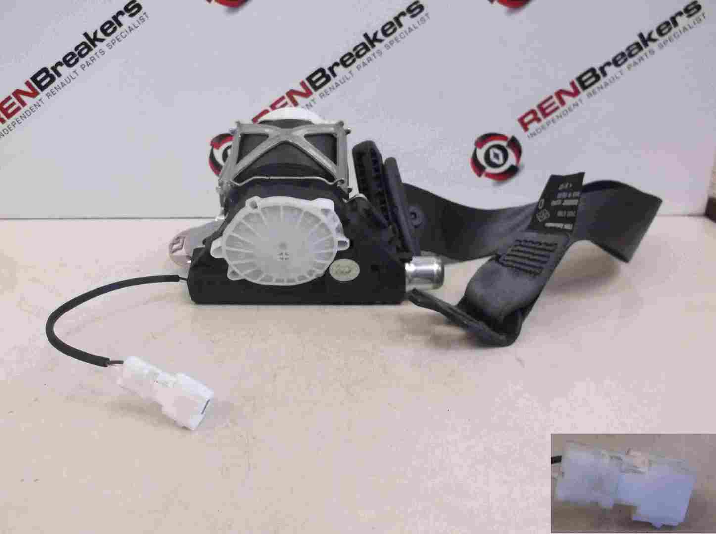 Renault Clio MK3 2005-2009 Drivers OSR Rear Seatbelt Belt Pretensioner 5DR white