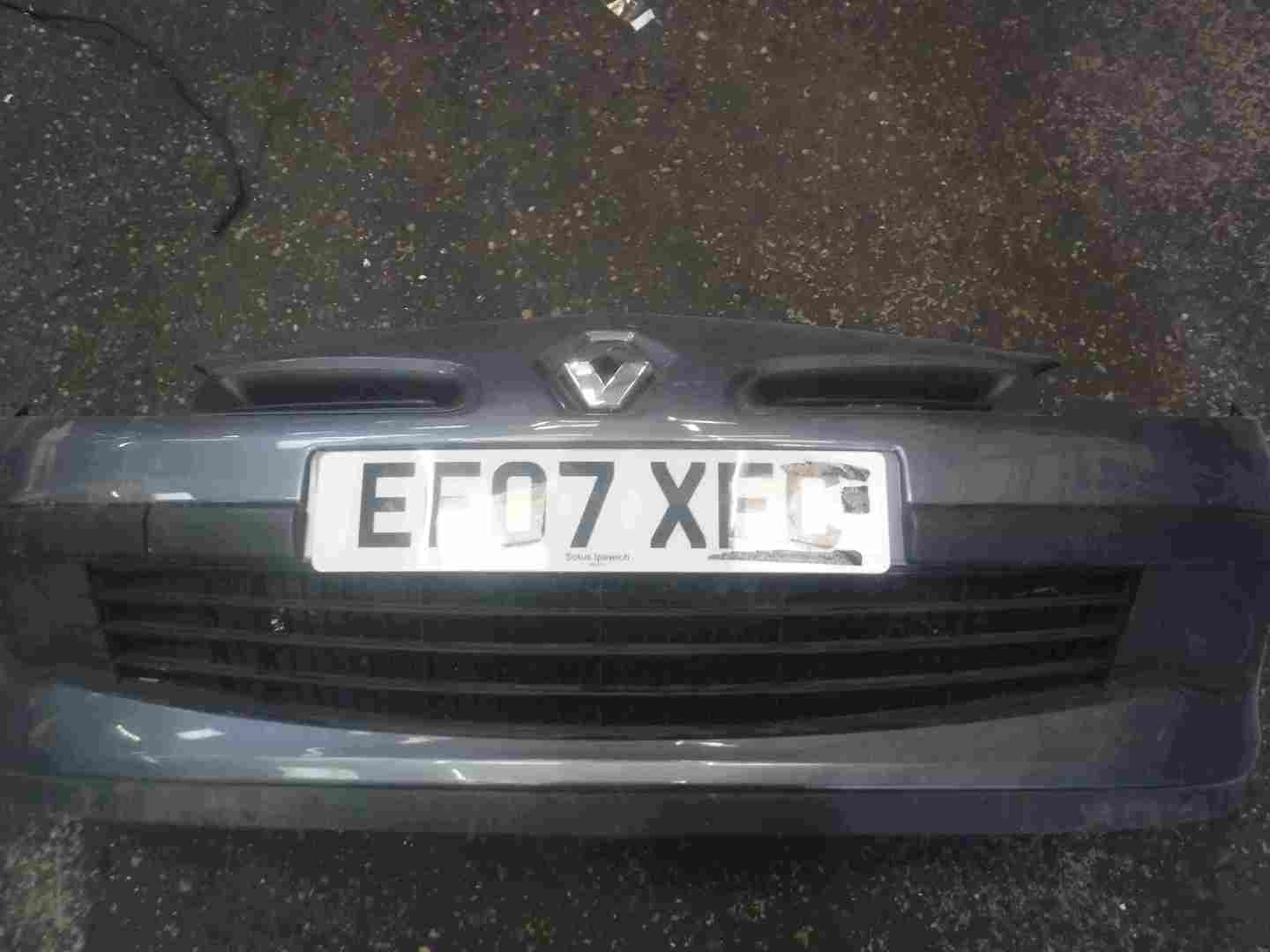 Renault Clio MK3 2005-2009 Front Bumper Purple Blue TEJ47 185