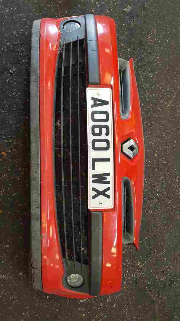 Thumb 3 Renault Clio MK3 2005-2009 Front Bumper Red OV727 185