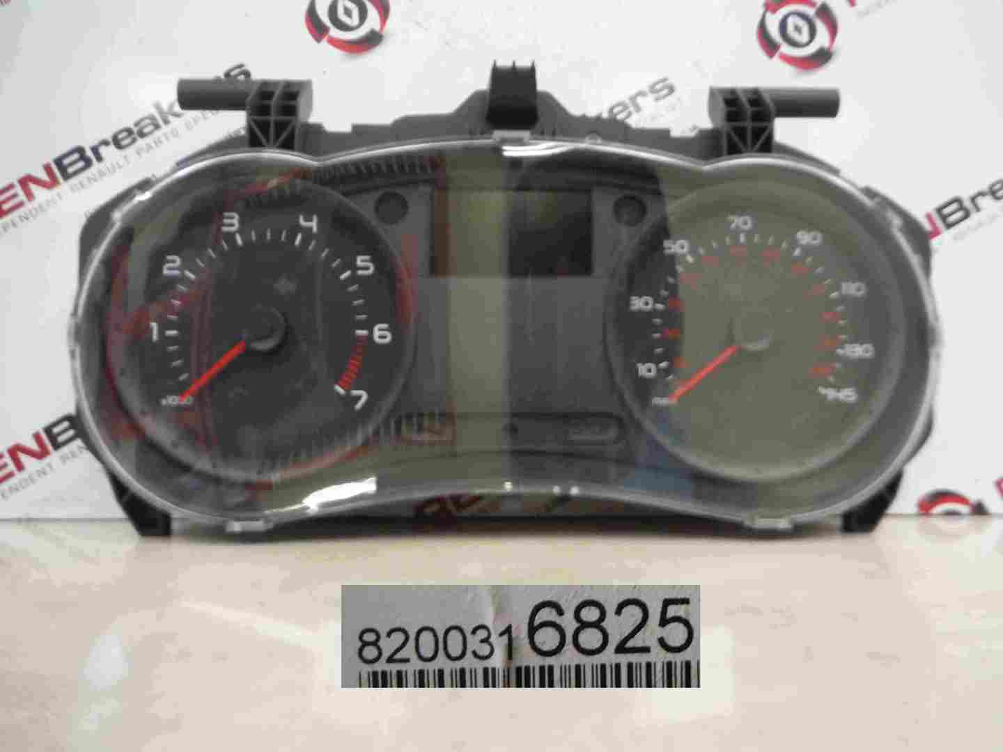 Renault Clio MK3 2005-2009 Instrument Panel Dials Clocks Gauges 53K 8200316825