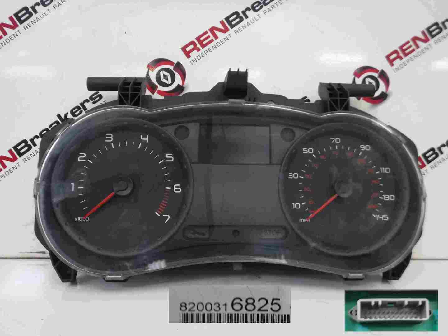 Renault Clio MK3 2005-2009 Instrument Panel Dials Gauges Clocks 43K 8200316825