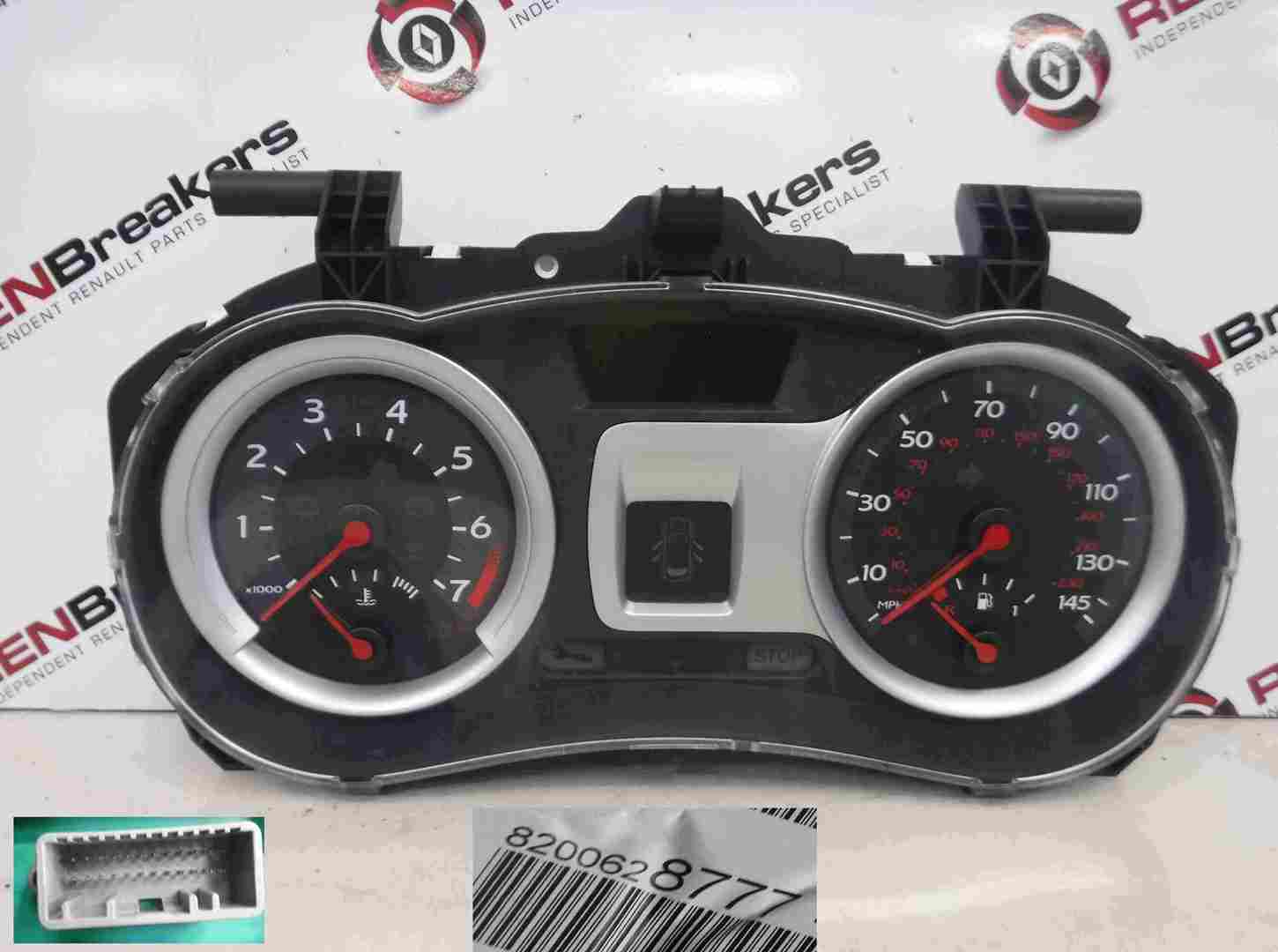 Renault Clio MK3 2005-2009 Instrument Panel Dials Gauges Speedo 97K 8200628777
