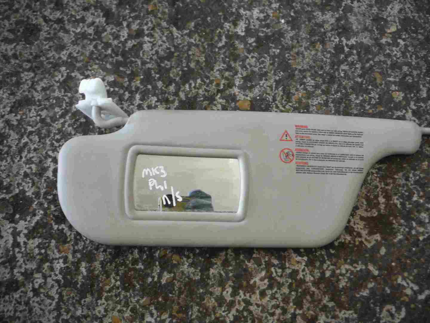 Renault Clio MK3 2005-2009 Passenger NS NSF Sun Visor