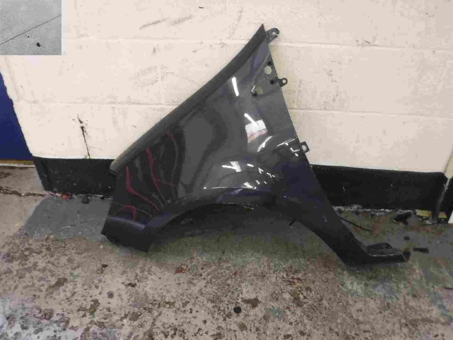 Renault Clio MK3 2005-2009 Passenger NS Wing Grey TEB66