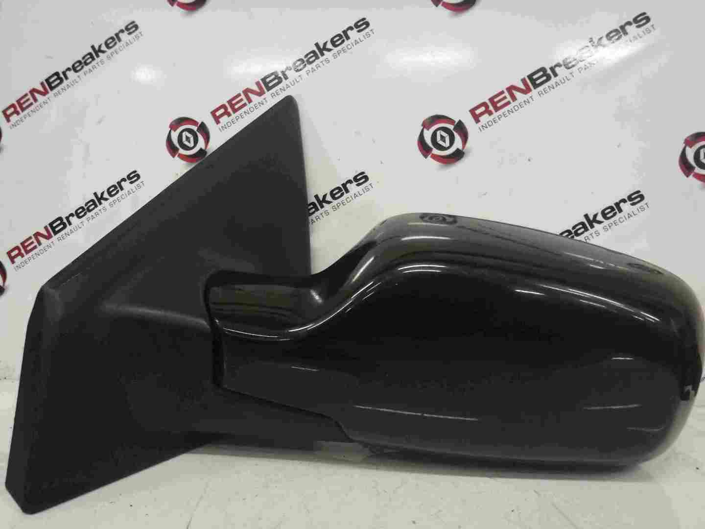 Renault Clio MK3 2005-2009 Passenger NS Wing Mirror Black 676 .