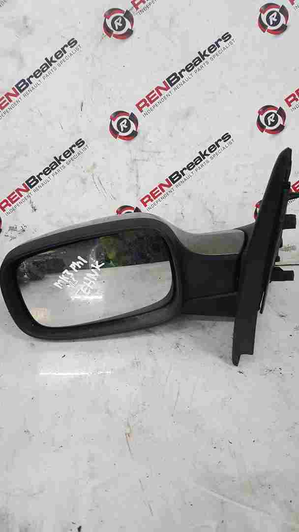 Thumb 3 Renault Clio MK3 2005-2009 Passenger Ns Wing Mirror Gold Beige Tehnk Electric