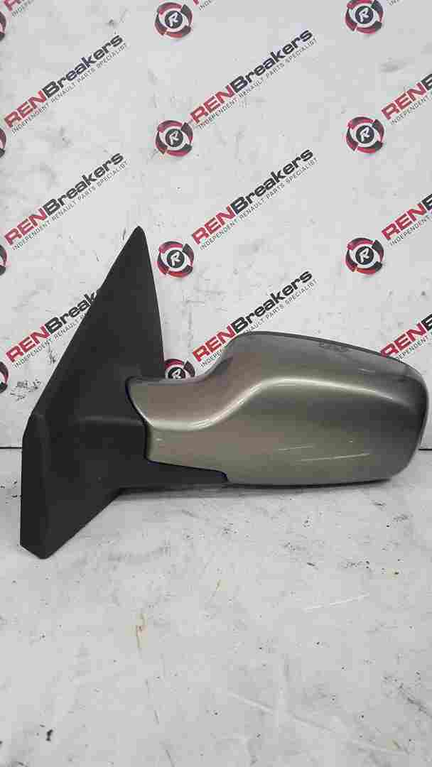 Renault Clio MK3 2005-2009 Passenger Ns Wing Mirror Gold Beige Tehnk Electric