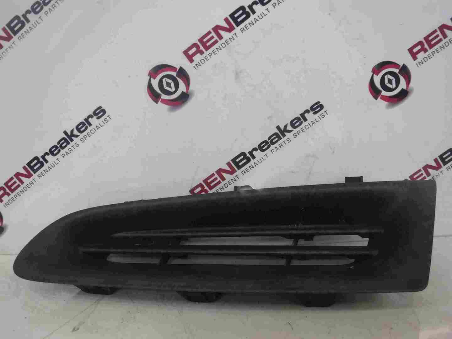 Renault Clio MK3 2005-2009 Passenger NSF Front Bumper Grill Insert 8200622341