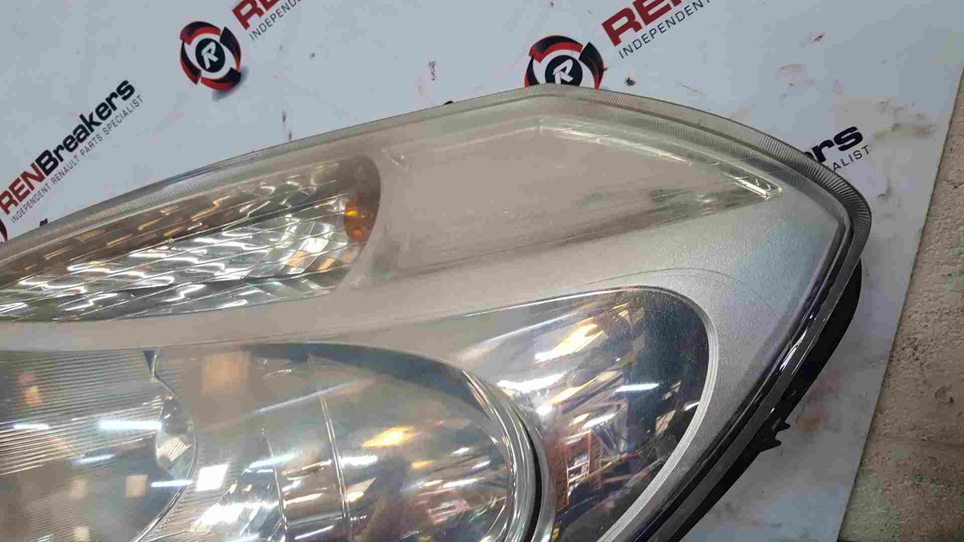 Thumb 4 Renault Clio MK3 2005-2009 Passenger NSF Front Head Lamp Headlight Chrome Cloudy