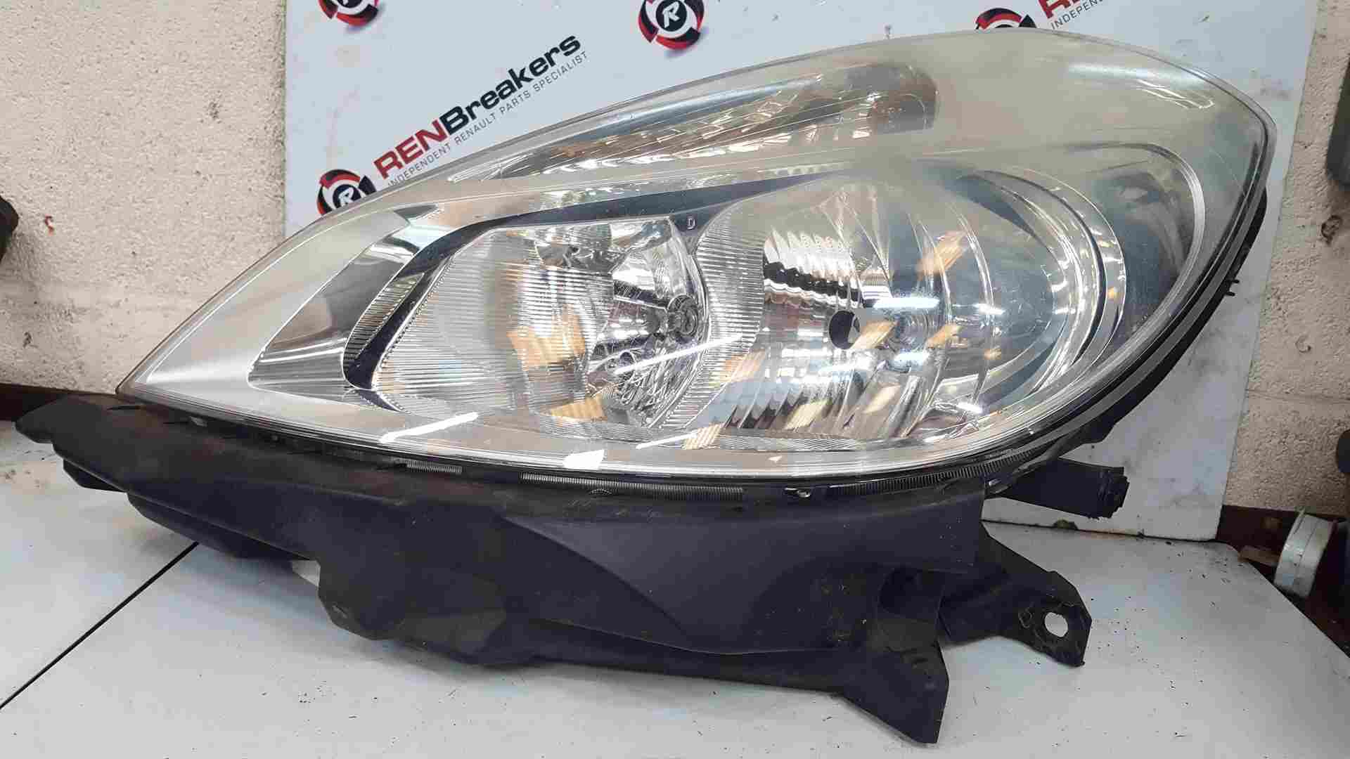 Thumb 5 Renault Clio MK3 2005-2009 Passenger NSF Front Head Lamp Headlight Chrome Cloudy