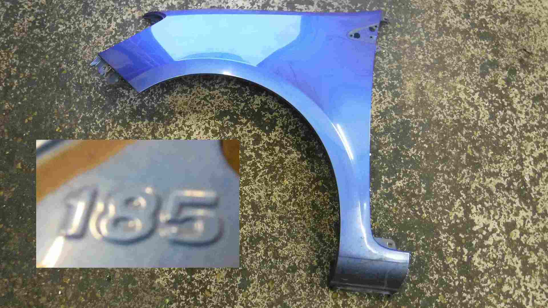 Renault Clio MK3 2005-2009 Passenger NSF Wing Blue TEI45 TE145 185
