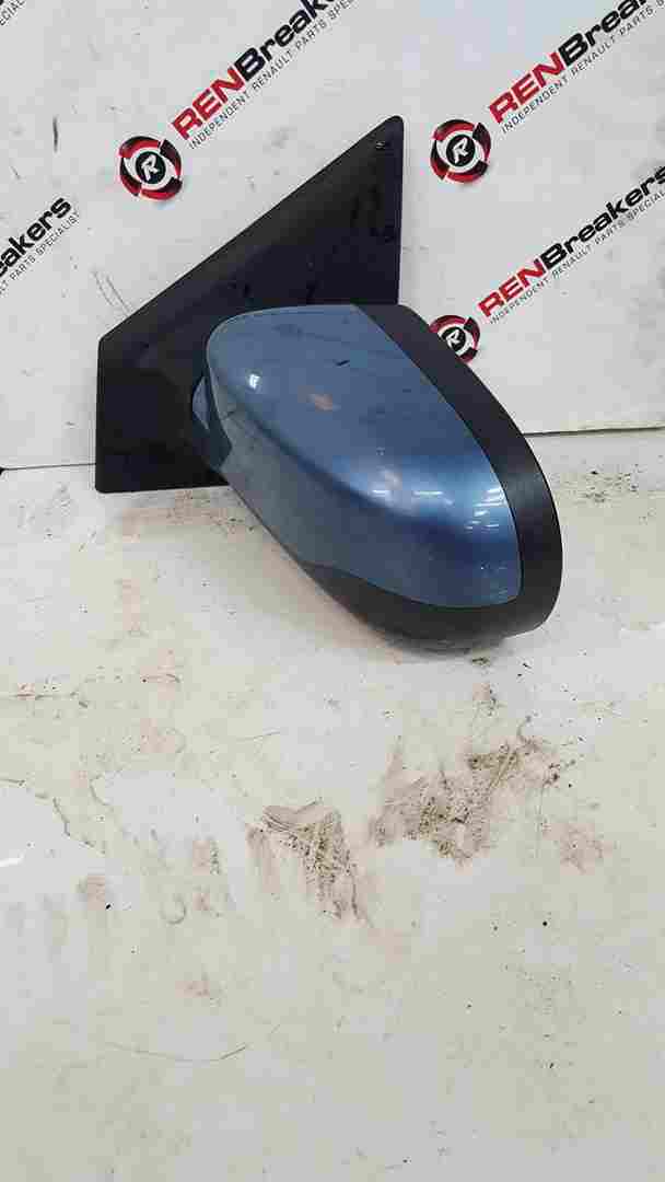 Thumb 6 Renault Clio MK3 2009-2012 Passenger NSF Wing Mirror Blue Ternl