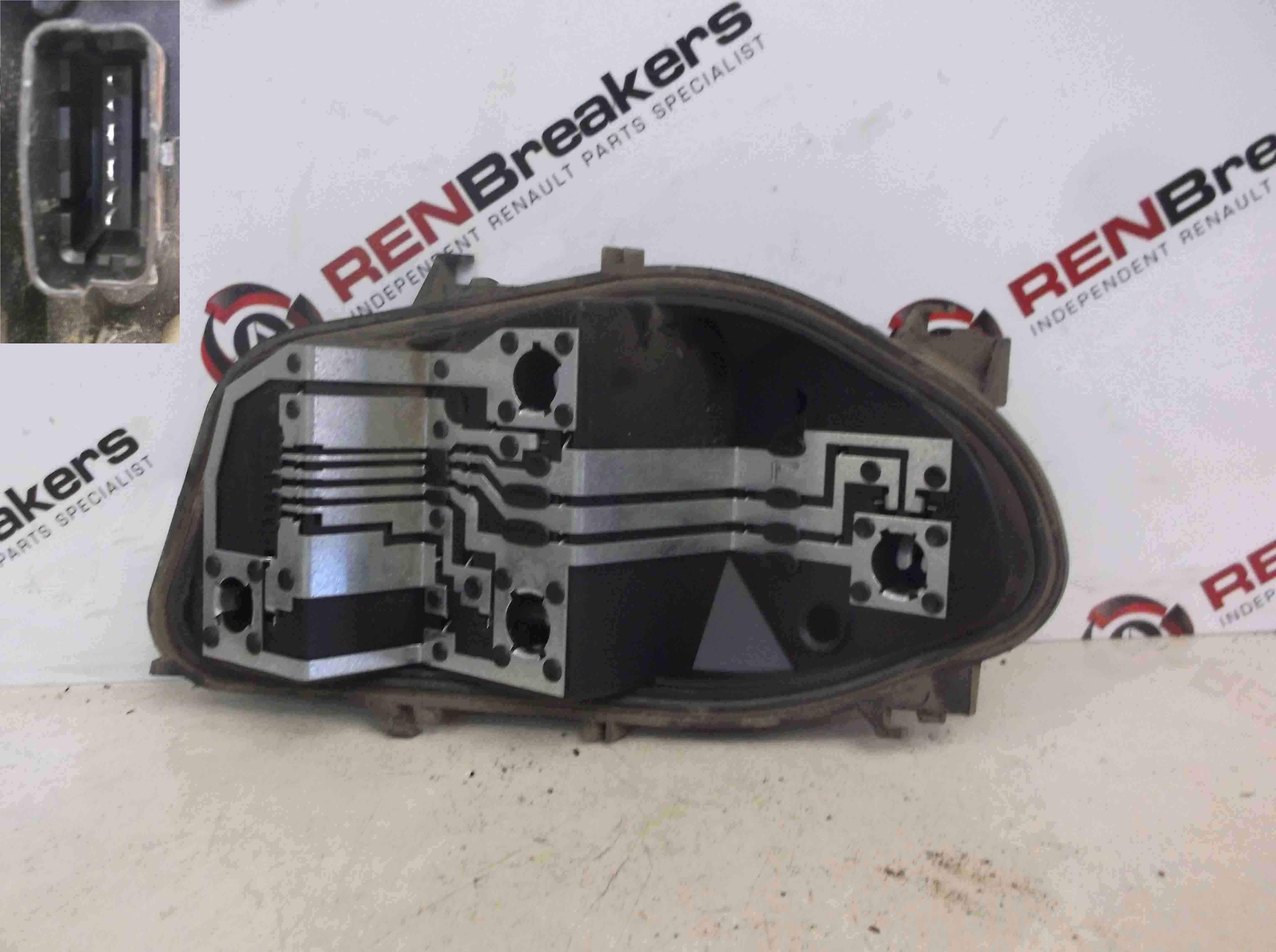 Renault Clio MK3 2005-2009 Passenger NSR Rear Light Bulb Holder Circuit Board .