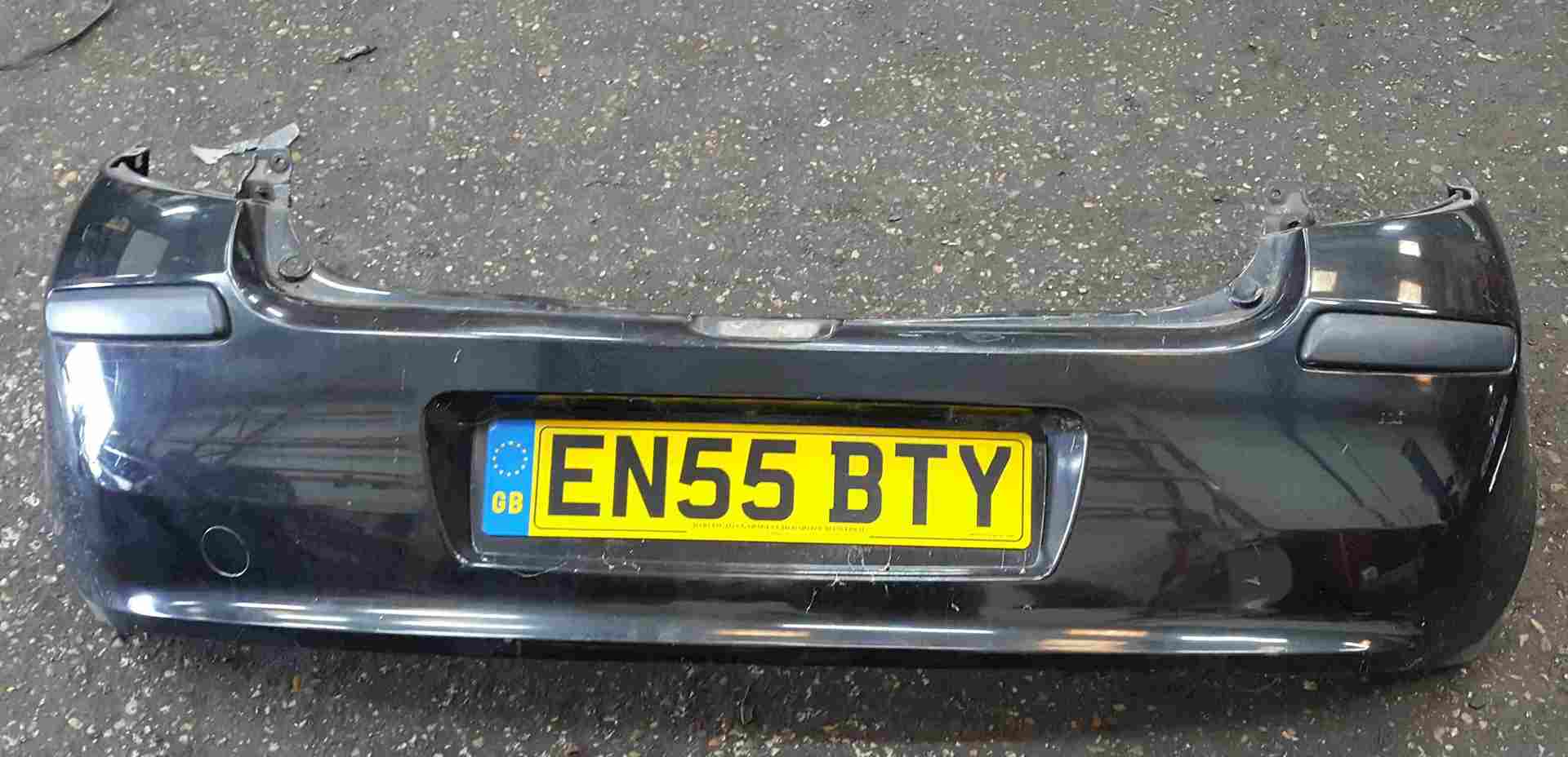Thumb 5 Renault Clio MK3 2005-2009 Rear Bumper Black 676