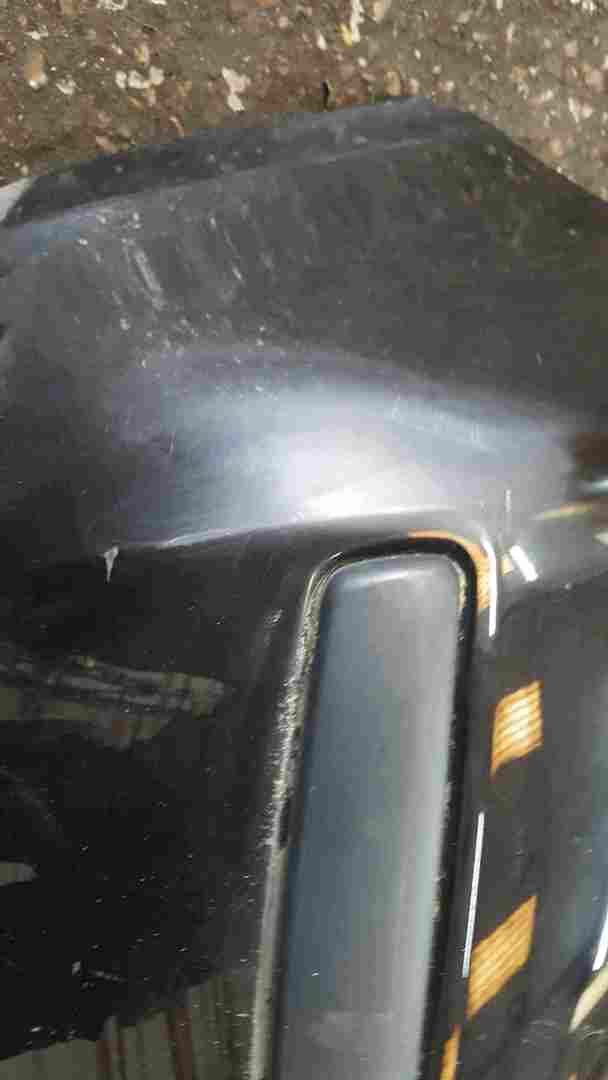 Renault Clio MK3 2005-2009 Rear Bumper Black 676