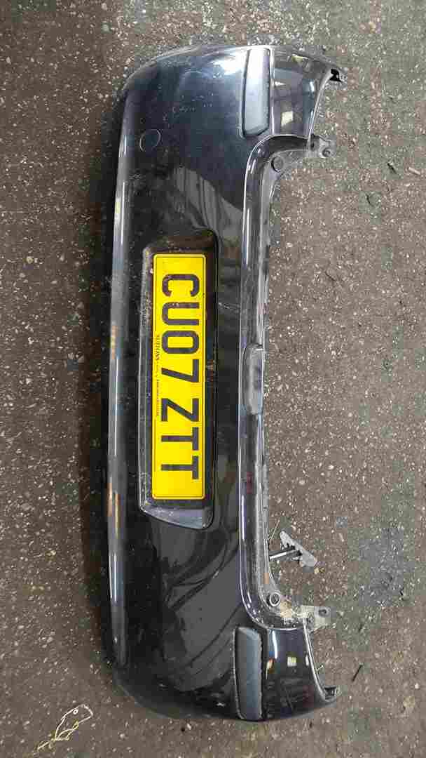 Thumb 3 Renault Clio MK3 2005-2009 Rear Bumper Black 676
