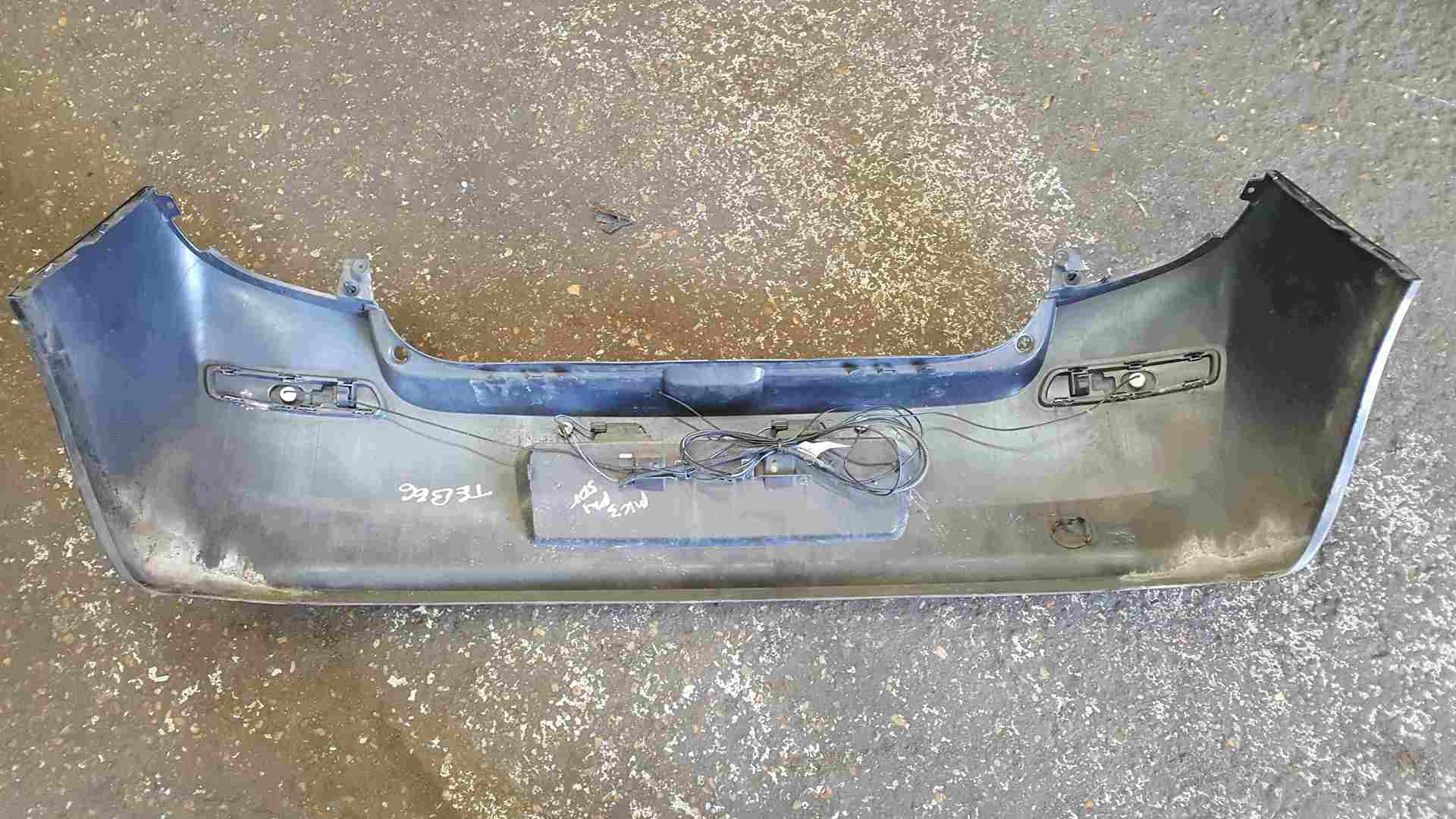 Thumb 2 Renault Clio MK3 2005-2009 Rear Bumper Grey TEB66 WITH PARKING SENSORS