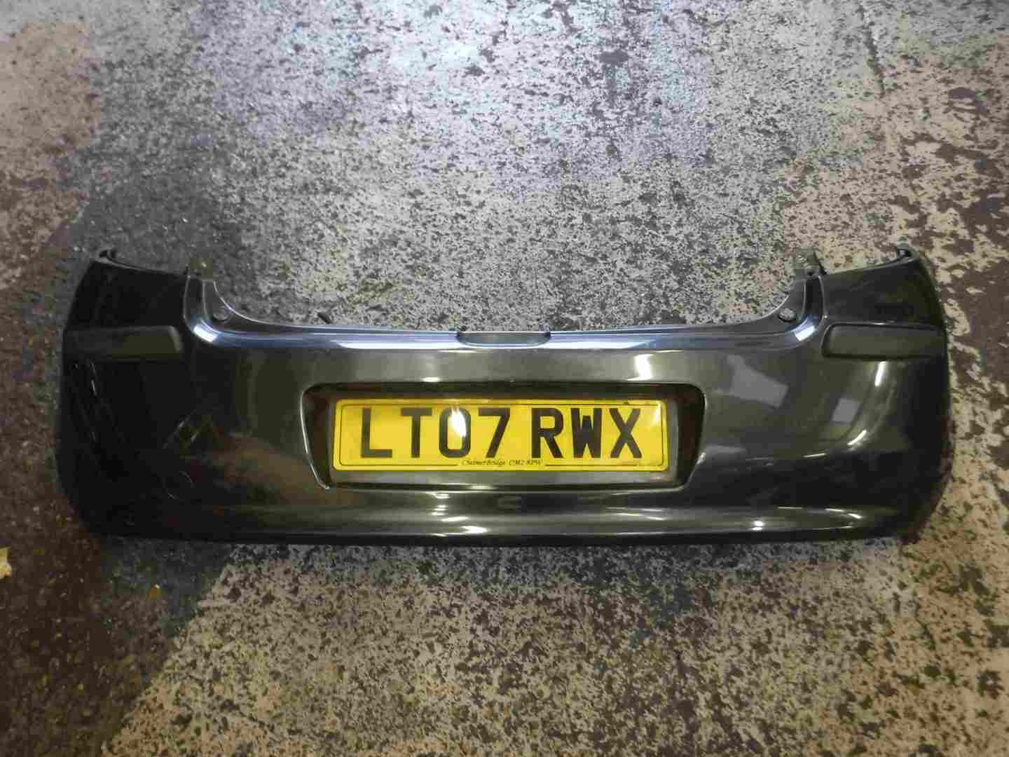 Renault Clio MK3 2005-2009 Rear Bumper Grey TEB66